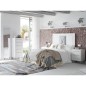 Dormitorio modelo niza 14 en blanco plata