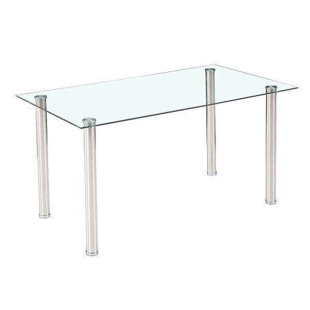 Copy of mesa de comedor de cristal modelo eros