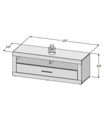 copy of Composicion saslon modelo stone cemento blanco con leds