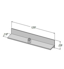 copy of Composicion saslon modelo stone cemento blanco con leds