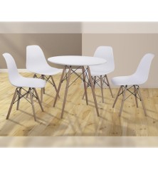 JUEGO DE 4 SILLAS MODELO DINAMARCA EN COLOR BLANCO muebles de salón 76,00 € 62,81 €