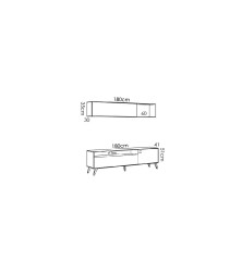 Mueble de salón modelo bonn