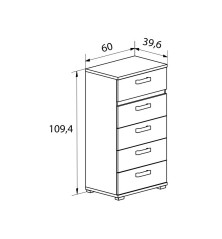 Dormitorio completo modelo rambla 1