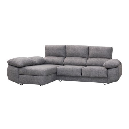 Sofá chaiselongue  black con arcon