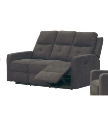 Sofas Eneko relax manual 3 Plazas ,2 Plazas ,1Plazas  Gris y Marron chocolate