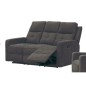 Sofas Eneko relax manual 3 Plazas ,2 Plazas ,1Plazas  Gris y Marron chocolate